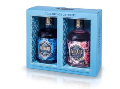 Mirari Gift Set Pink & Blue gin 2 x 200 ml. 43% - Premiumgin.dk